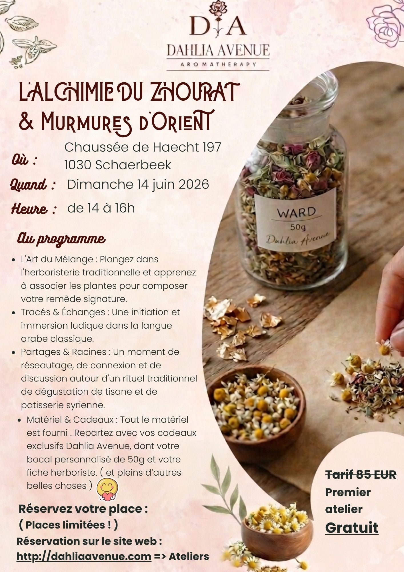Atelier : L'Alchimie du Zhourat & Murmures d'Orient