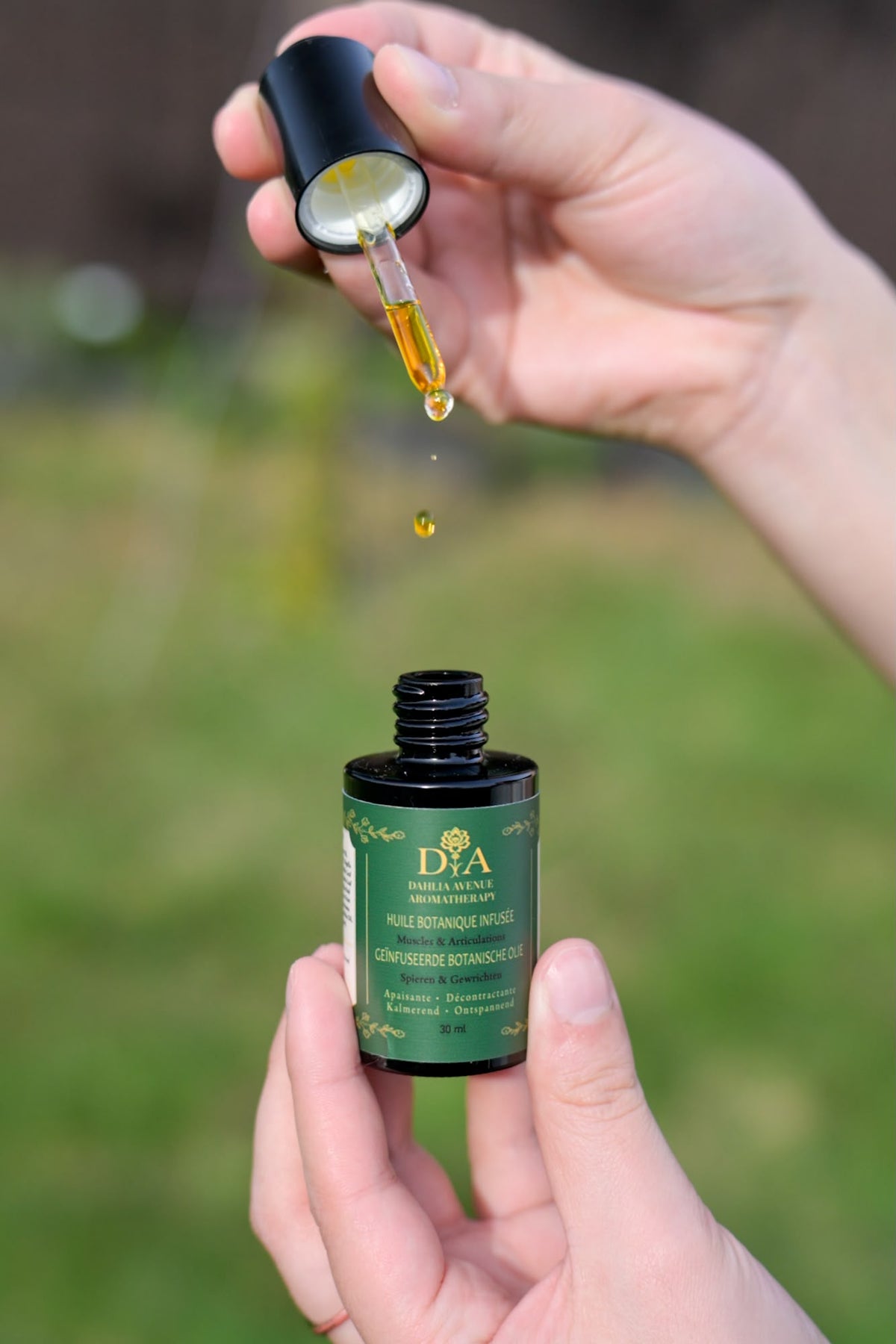 Huile Botanique Infusée — Muscles & Articulations