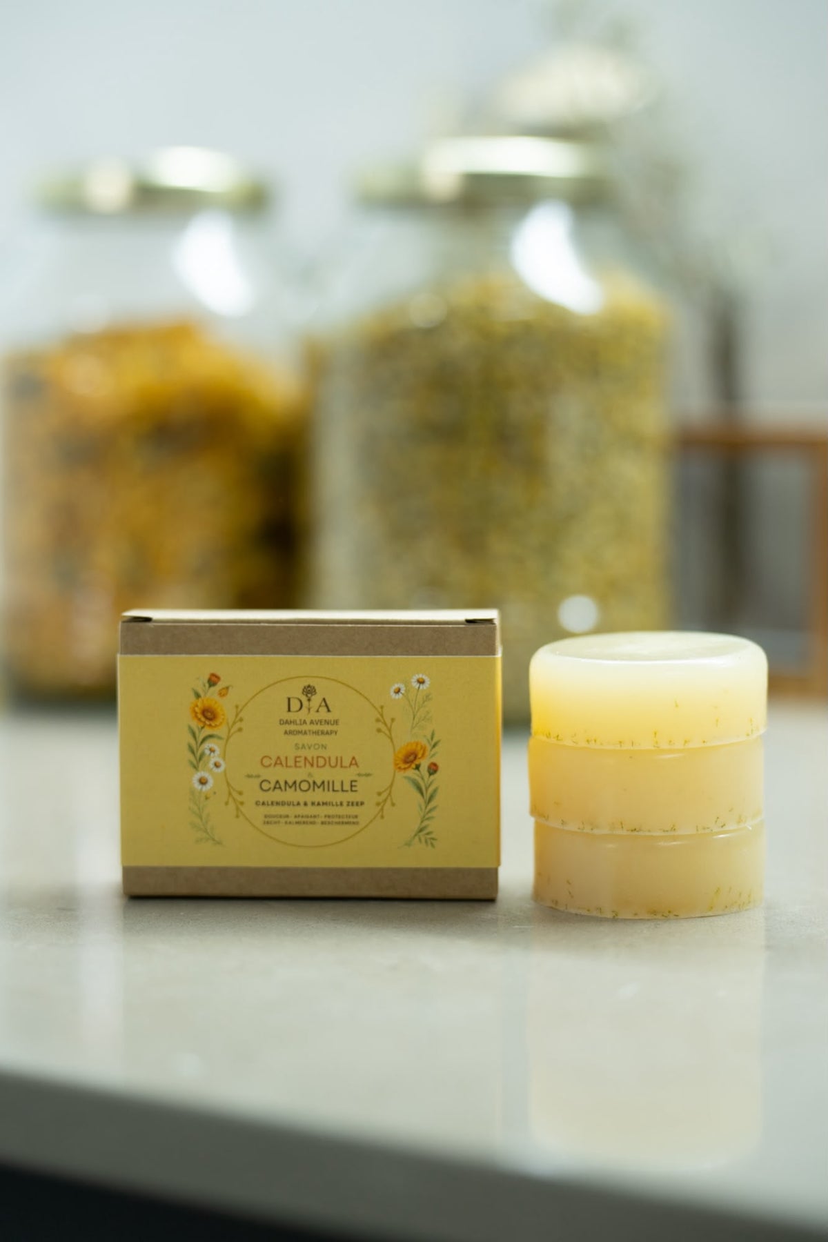 Savon Botanique Douceur — Calendula & Camomille