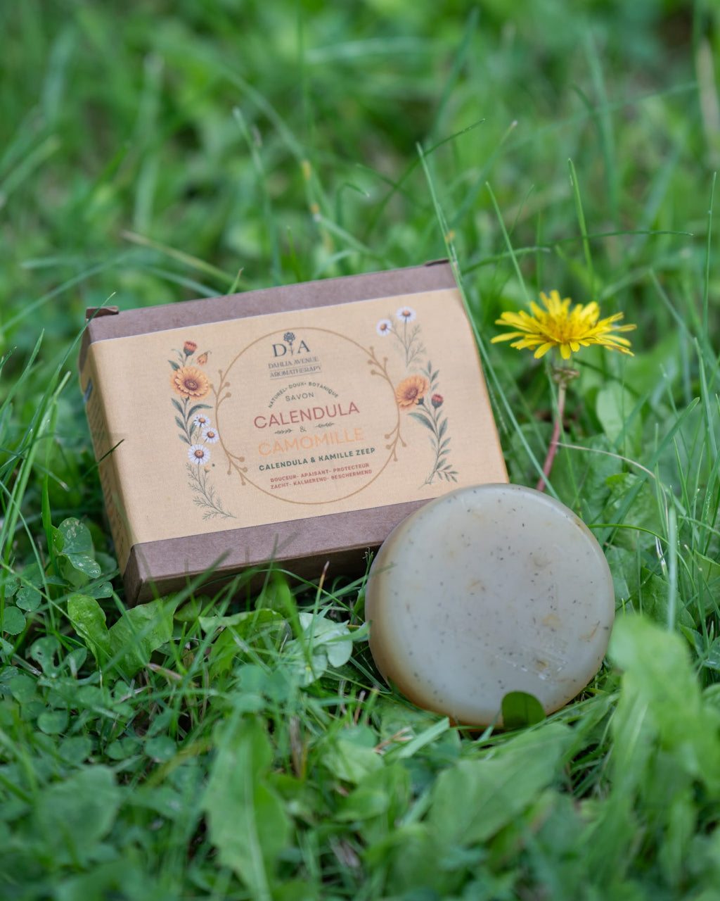 Savon Botanique Douceur — Calendula & Camomille