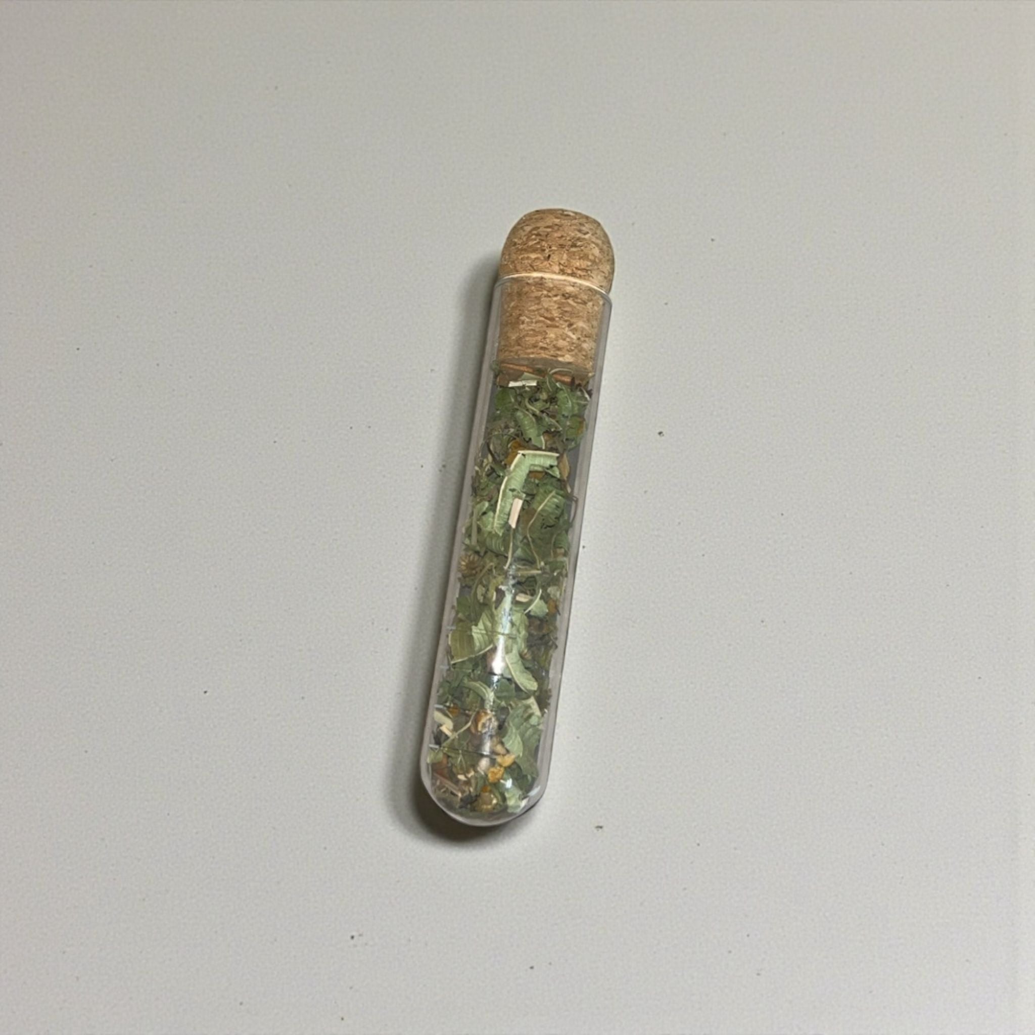 Infuseur à thé en verre avec bouchon en liège