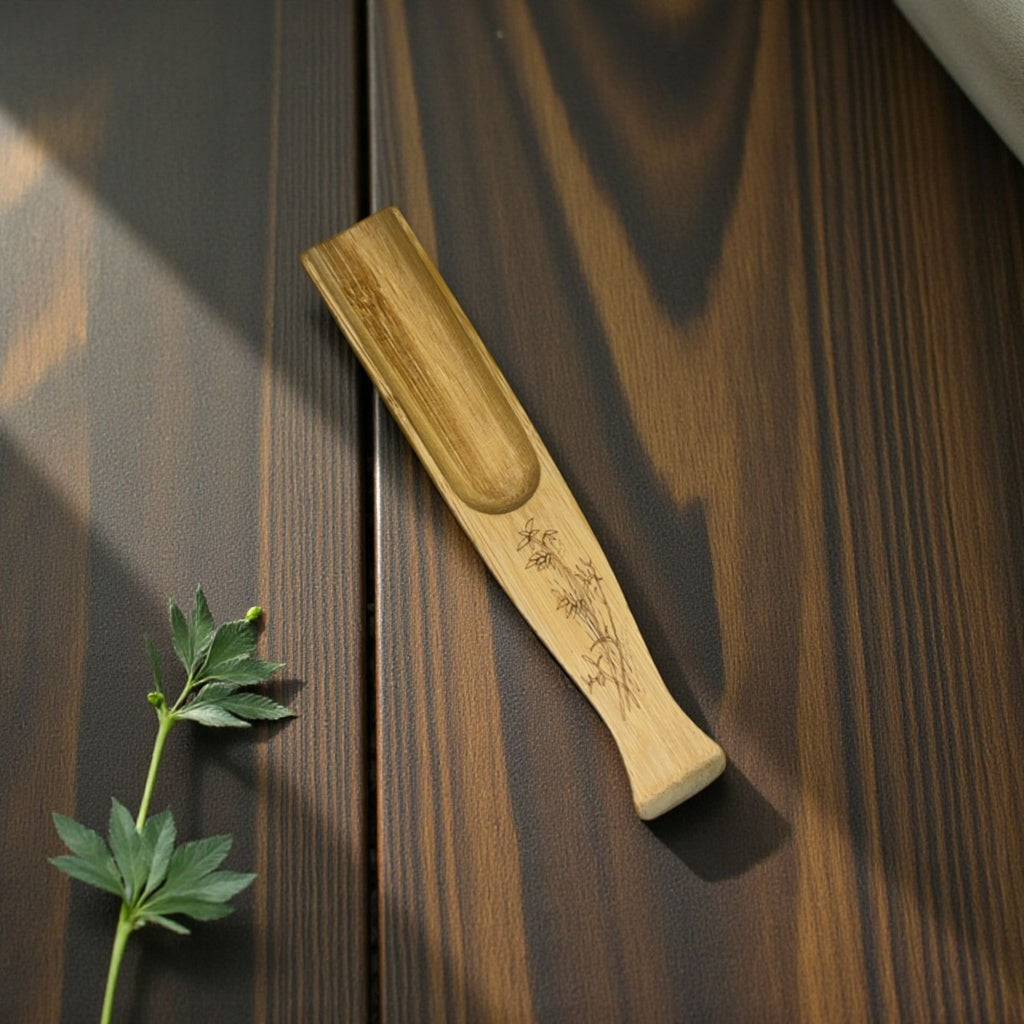 Bamboo tea spoon