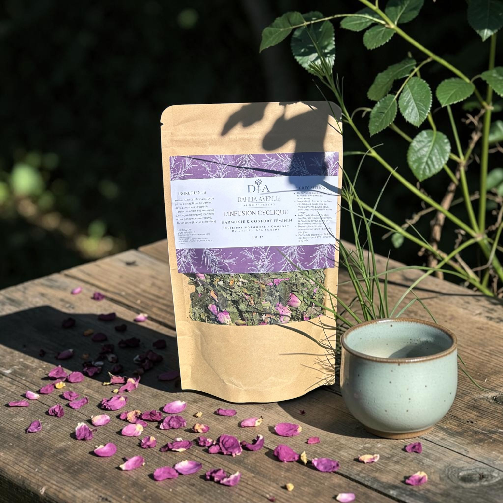 L’INFUSION CYCLIQUE- Harmonie & Confort Féminin